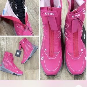 Brand New Kappa Kontroll Sneaker Kay 2 Pink White Black Sz 5 Unisex #311715W